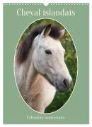 Cover-Bild zum Titel 'Cheval islandais - Calendrier anniversaire (Calendrier mural 2026 DIN A3 horizontal), CALVENDO calendrier mensuel' von 'Stephanie Kohrt'