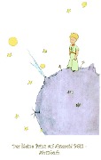 Cover-Bild zum Titel 'Der kleine Prinz auf Asteroid B612 - Notizbuch' von 'Antoine de Saint-Exupéry, Elizabeth M. Potter'