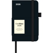 Black 2026 - Diary - Buchkalender - Taschenkalender - 9x14 - 