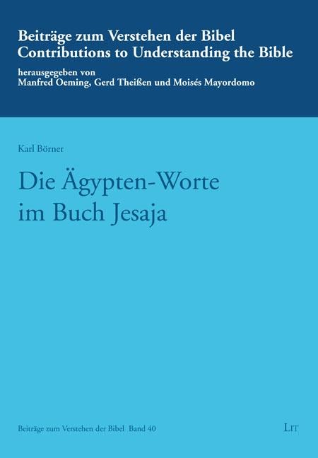 Die Ägypten-Worte im Buch Jesaja - Karl Börner