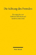 Cover-Bild zum Titel 'Die Achtung des Fremden' von ''
