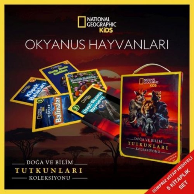 National Geographic Kids - Okyanus Hayvanlari Koleksiyonu - Kolektif