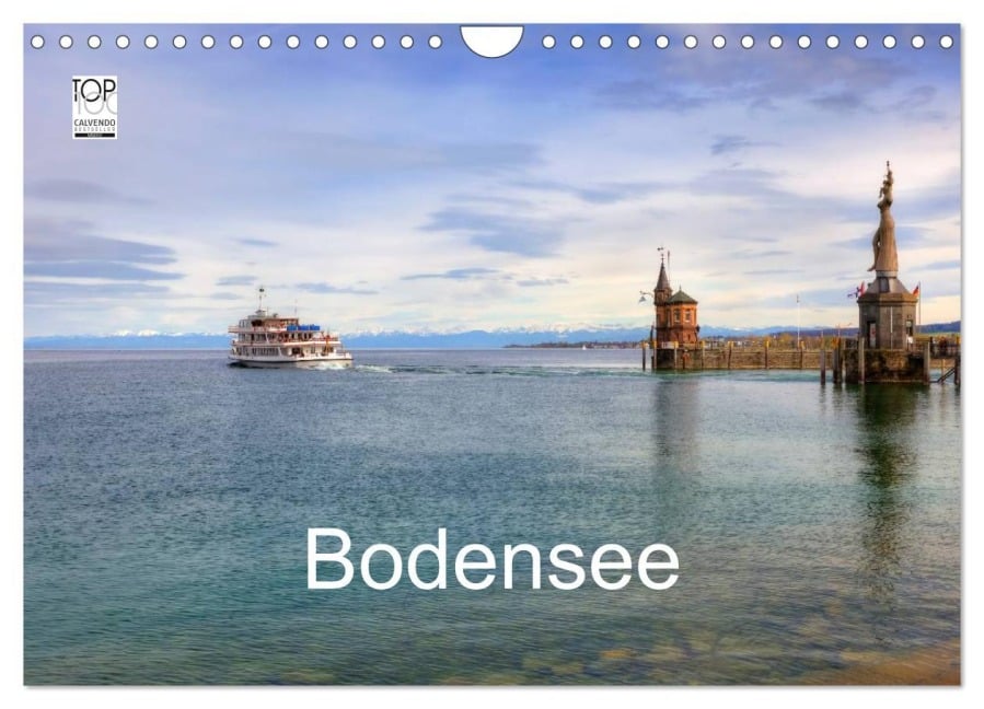 Bodensee (Wandkalender 2025 DIN A4 quer), CALVENDO Monatskalender - Joana Kruse