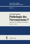 Cover-Bild zum Titel 'Pathologie des Nervensystems V' von 'J. Cervos-Navarro'