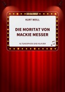 Cover-Bild zum Titel 'Die Moritat von MackieMesser' von 'Kurt Weill'