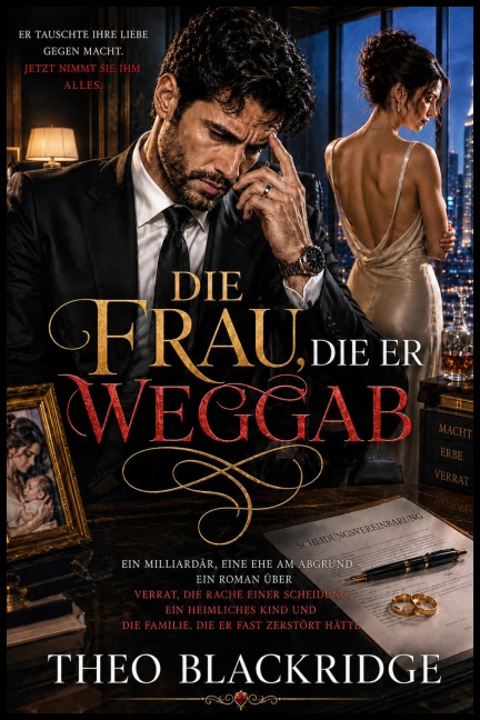 DIE FRAU, DIE ER WEGGAB - Theo Blackridge