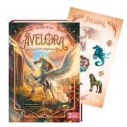Cover-Bild zum Titel 'Avelora - Das Internat der magischen Pferde' von 'Amelie Benn'