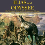 Cover-Bild zum Titel 'Ilias und Odyssee: Der Trojanische Krieg und die Irrfahrten des Odysseus' von 'Gustav Schwab'