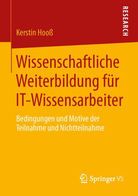 Wissenschaftliche Weiterbildung für IT-Wissensarbeiter - Kerstin Hooß