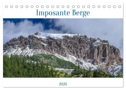 Cover-Bild zum Titel 'Imposante Berge (Tischkalender 2026 DIN A5 quer), CALVENDO Monatskalender' von 'Giuseppe Di Domenico'