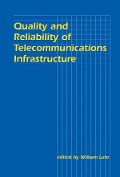 Cover-Bild zum Titel 'Quality and Reliability of Telecommunications Infrastructure' von ''