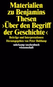 Cover-Bild zum Titel 'Materialien zu Benjamins Thesen >Über den Begriff der Geschichte<' von ''