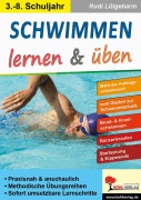 Cover-Bild zum Titel 'Schwimmen lernen und üben' von 'Rudi Lütgeharm'