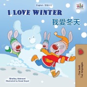 Cover-Bild zum Titel 'I Love Winter (English Chinese Traditional Bilingual Children's Book)' von 'Shelley Admont, Kidkiddos Books'