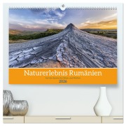 Cover-Bild zum Titel 'Naturerlebnis Rumänien - Auf den Spuren der Bären und Mythen (hochwertiger Premium Wandkalender 2026 DIN A2 quer), Kunstdruck in Hochglanz' von 'Johann Schörkhuber'