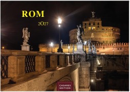 Cover-Bild zum Titel 'Rom Kalender 2027 - Wandkalender | Fotokalender Italien 35x50cm - mit 12 beeindruckenden Motiven der ewigen Stadt' von ''