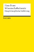 Cover-Bild zum Titel 'Wissenschaftstheorie' von 'Hans Poser'