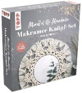Mindful Mandala - Makramee-Knüpf-Set: Wandspiegel. Mit Anleitung und Material zum Selberknüpfen - 