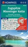 Cover-Bild zum Titel 'KOMPASS Wanderkarte 25 Zugspitze, Mieminger Kette, Ehrwald, Lermoos, Garmisch-Partenkirchen, Reutte 1:50.000' von ''