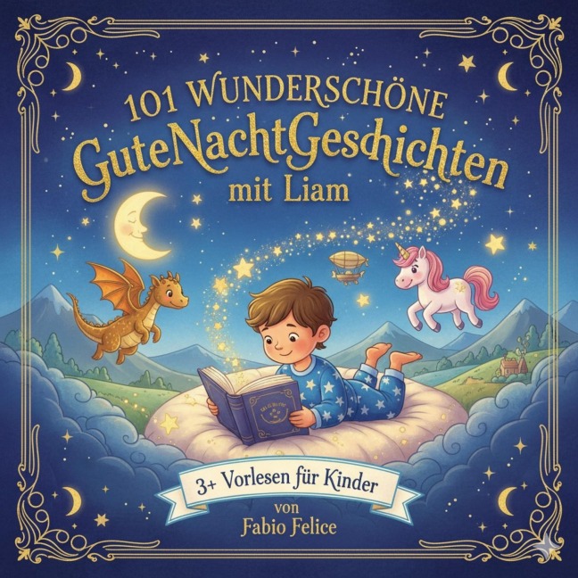 101 Wunderschöne Kinder Gutenachtgeschichten mit Liam als Hauptfigur - Fabio Felice