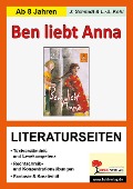 Cover-Bild zum Titel 'Ben liebt Anna - Literaturseiten' von 'Lynn-Sven Kohl, Jasmin Schmidt'