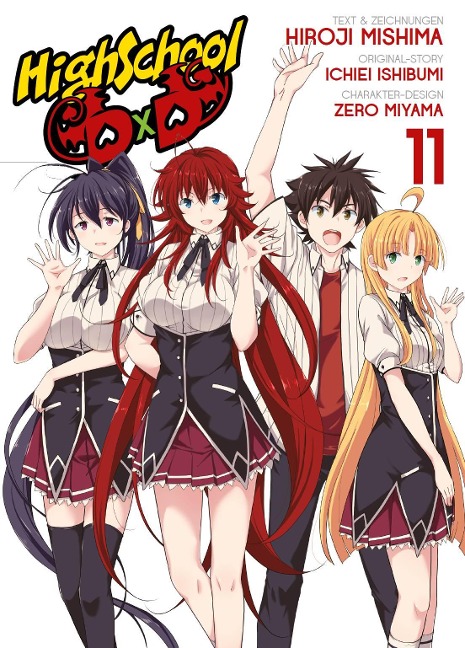 HighSchool DxD - Hiroji Mishima, Ichiei Ishibumi, Zero Miyama