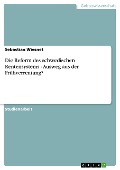 Die Reform des schwedischen Rentensystems - Ausweg aus der Frühverrentung? - Sebastian Wiesnet
