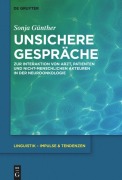 Cover-Bild zum Titel 'Unsichere Gespräche' von 'Sonja Günther'