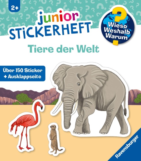 Wieso? Weshalb? Warum? junior Stickerheft - Tiere der Welt - 