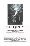 Cover-Bild zum Titel 'Elektrizität' von 'W. Lawrence Bragg'
