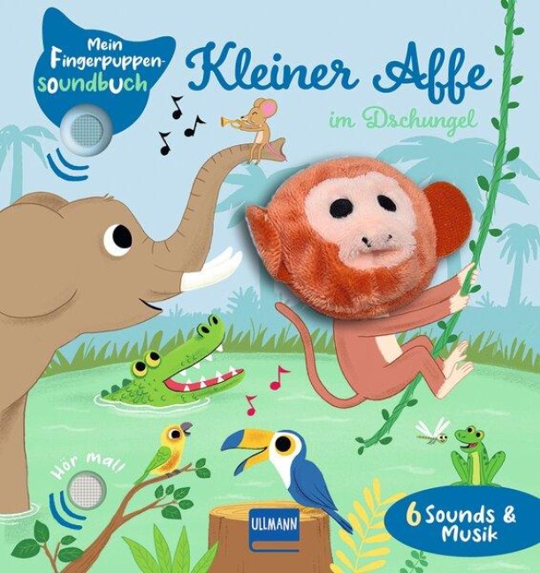 Mein Fingerpuppen-Soundbuch - Kleiner Affe im Dschungel - Émilie Collet