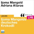 Cover-Bild zum Titel 'Ijoma Mangolds deutsches Krokodil' von 'Ijoma Mangold'