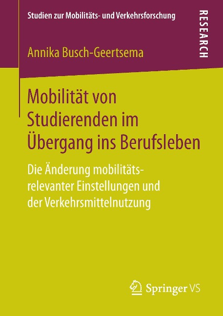 Mobilität von Studierenden im Übergang ins Berufsleben - Annika Busch-Geertsema
