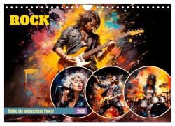 Cover-Bild zum Titel 'ROCK Spüre die grenzenlose Power (Wandkalender 2026 DIN A4 quer), CALVENDO Monatskalender' von 'Melanie Viola'