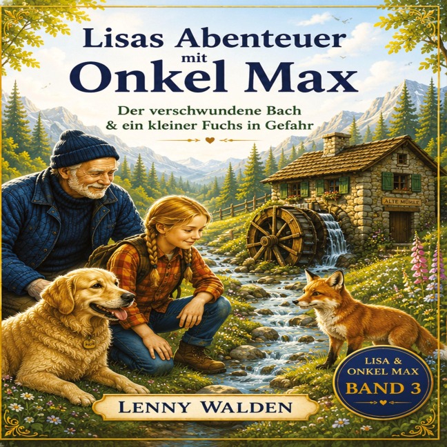 Lisas Abenteuer mit Onkel Max - Der verschwundene Bach & ein kleiner Fuchs in Gefahr - Lenny Walden