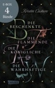 Cover-Bild zum Titel 'Die Beschenkte & Co.: Band 1-4 der Bestseller-Serie im Sammelband! (Die sieben Königreiche)' von 'Kristin Cashore'