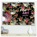POP ART fraktal (hochwertiger Premium Wandkalender 2025 DIN A2 quer), Kunstdruck in Hochglanz - Shako M. Burkhardt