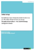 Cover-Bild zum Titel 'Installation eines Schutzkontaktsteckers an ein flexibles Kabel (Unterweisung Energieelektroniker / -in, Fachrichtung Anlagentechnik)' von 'Stefan Krings'