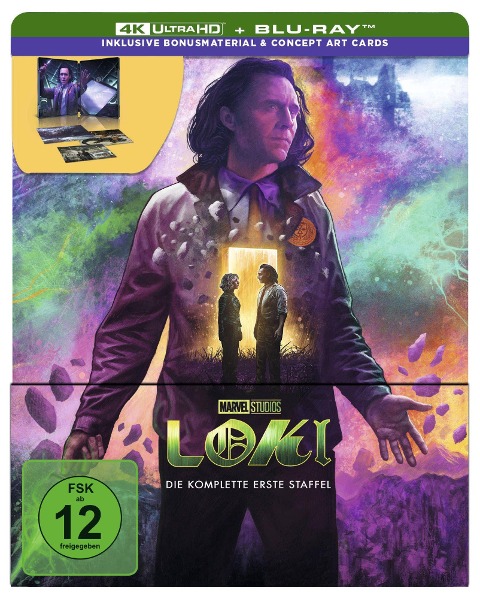 Loki - Staffel 1 UHD BD (Lim. Steelbook) - Eric Martin, Michael Waldron, Bisha K. Ali, Elissa Karasik, Stan Lee