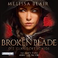 Cover-Bild zum Titel 'Broken Blade ¿ Die Klinge des Königs' von 'Melissa Blair'