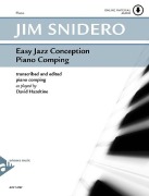 Cover-Bild zum Titel 'Easy Jazz Conception Piano Comping' von 'Jim Snidero'