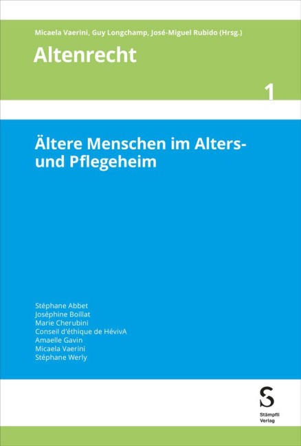 Ältere Menschen im Alters- und Pflegeheim - 