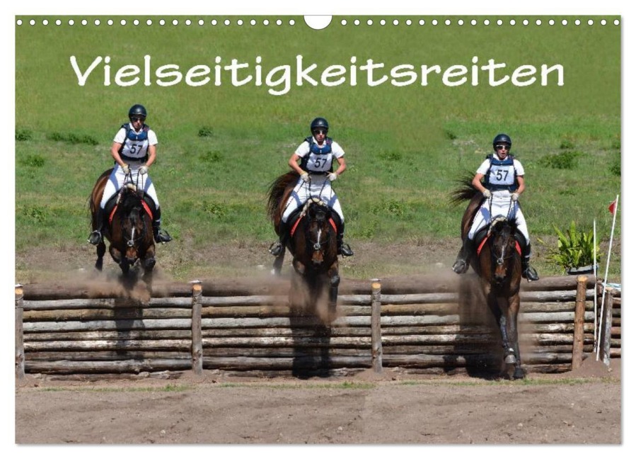 Vielseitigkeitsreiten (Wandkalender 2026 DIN A3 quer), CALVENDO Monatskalender - Anke van Wyk - www. germanpix. net