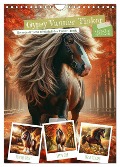 Gypsy Vanner Tinker - die majestätische Schönheit der Tinker-Pferde (Wandkalender 2024 DIN A4 hoch), CALVENDO Monatskalender - Marco Warstat