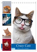 Crazy Catz. (Tischkalender 2026 DIN A5 hoch), CALVENDO Monatskalender - Thorsten Nilson