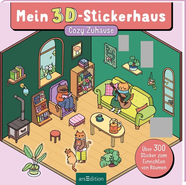 Mein 3D-Stickerhaus - Cozy Zuhause - 