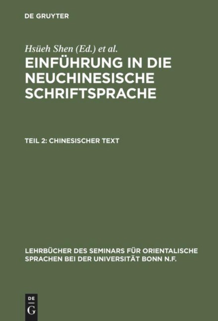 Chinesischer Text - 