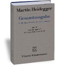 Cover-Bild zum Titel 'Gesamtausgabe. 4 Abteilungen / Anmerkungen I-V' von 'Martin Heidegger'