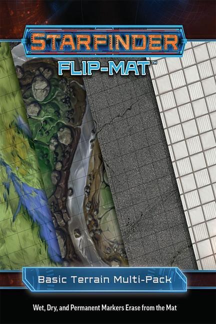 Starfinder Flip-Mat: Basic Terrain Multi-Pack - Damien Mammoliti