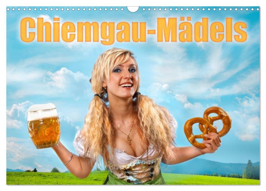 Chiemgau-Mädels (Wandkalender 2026 DIN A3 quer), CALVENDO Monatskalender - Jo Graetz